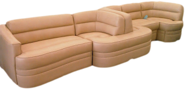custom rv furniture, custom motorhome furniture,custom rv sofa, custom rv dinette